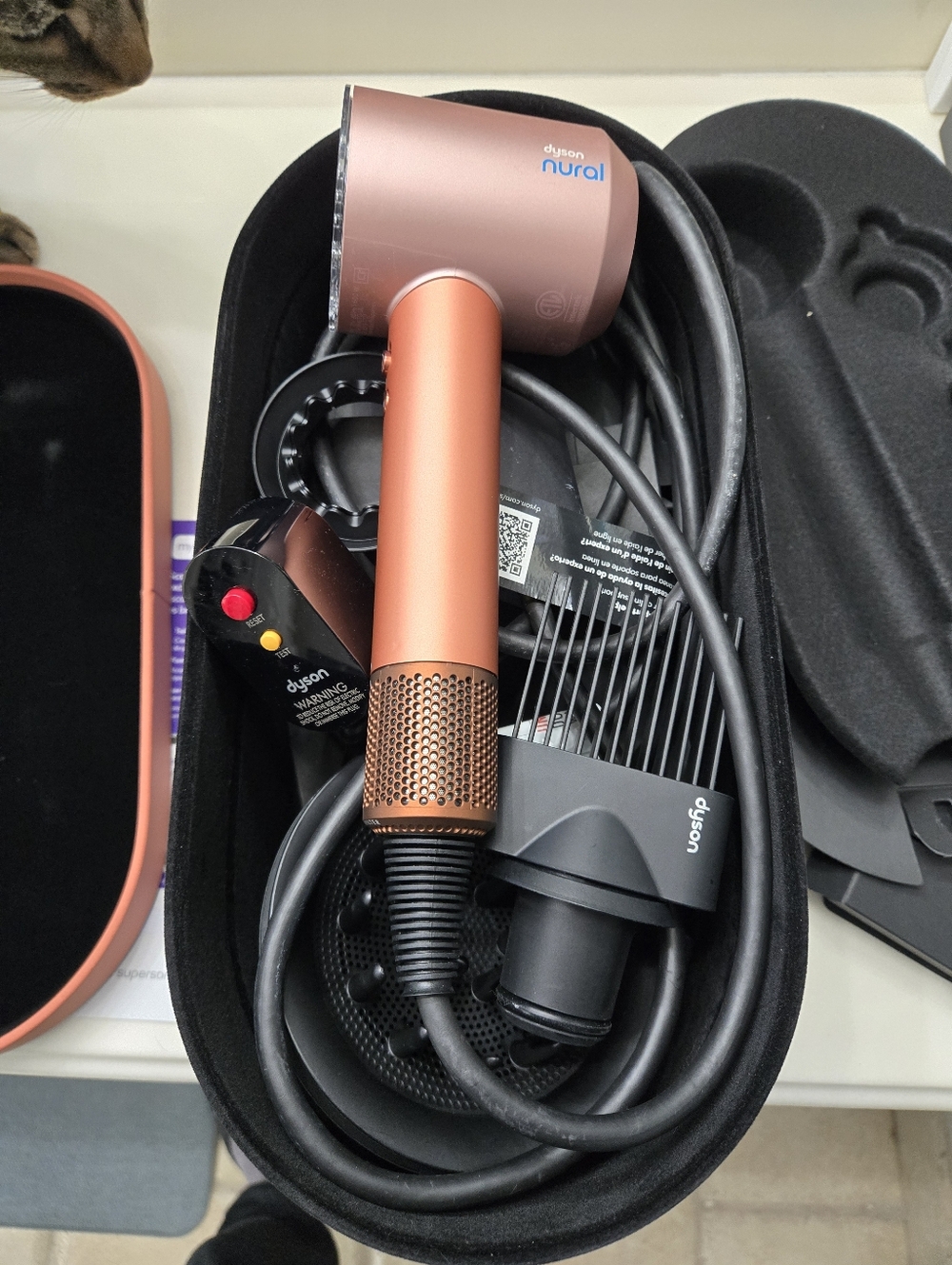 Dyson Nural Supersonic Amber Silk - Picture 2 of 9
